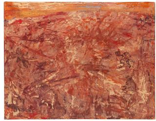 Jean Dubuffet - L\'Esplanade rose