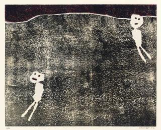 Jean Dubuffet - Loisirs (Webel 809)