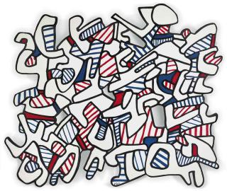 Jean Dubuffet - Massif aux Échancres