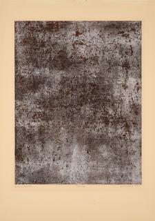 Jean Dubuffet - Menaces (Aus: L\'Anarchitecte).