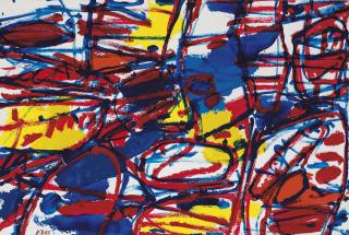 Jean Dubuffet - MIRE G 140 (Boléro)