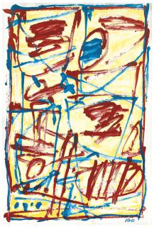 Jean Dubuffet - Mire G 165