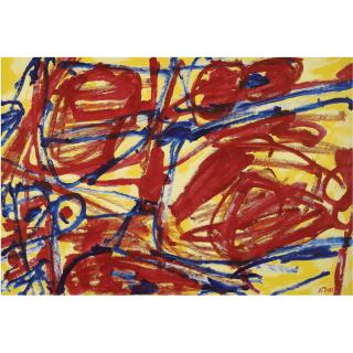Jean Dubuffet - Mire G 76 (Kowloon)