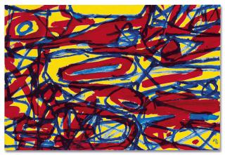 Jean Dubuffet - Mire G 90 (Kowloon)