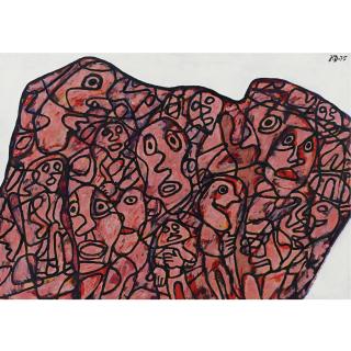 Jean Dubuffet - Mondanite Xxviii