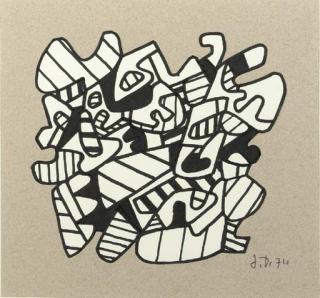 Jean Dubuffet - Motif