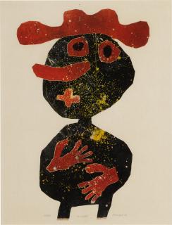 Jean Dubuffet - Nez Carotte (Webel 808)