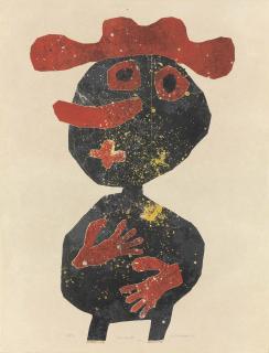 Jean Dubuffet - Nez Carotte (Webel 808)