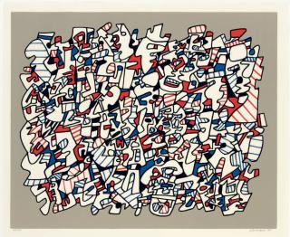 Jean Dubuffet - Ontogénèse (W. 1168)
