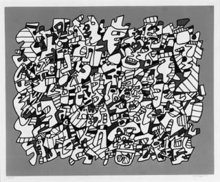 Jean Dubuffet - Ontogénèse (W. 1168)
