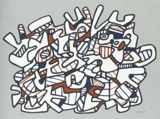 Jean Dubuffet - Organisme (Baudoin Lebon 1165)