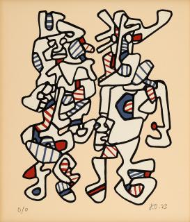 Jean Dubuffet - Parade Nuptiale