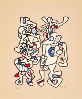 Jean Dubuffet - Parade Nuptiale