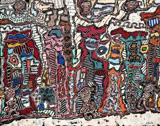 Jean Dubuffet - Paris Plaisir Ii