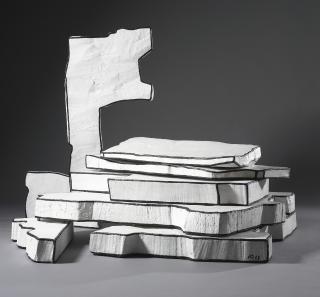 Jean Dubuffet - Paysage Au Drapeau