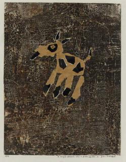 Jean Dubuffet - Paysage avec chien