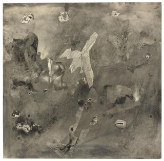 Jean Dubuffet - Paysage des perceptions distraites (Landscape with Distorted Perceptions)