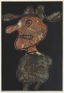 Jean Dubuffet - Personnage Au Chapeau