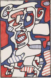 Jean Dubuffet - Personnage Buste