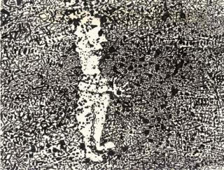 Jean Dubuffet - Personnage dans un paysage