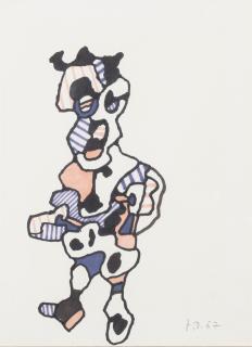 Jean Dubuffet - Personnage en pied