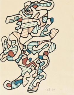 Jean Dubuffet - Personnage Xxii