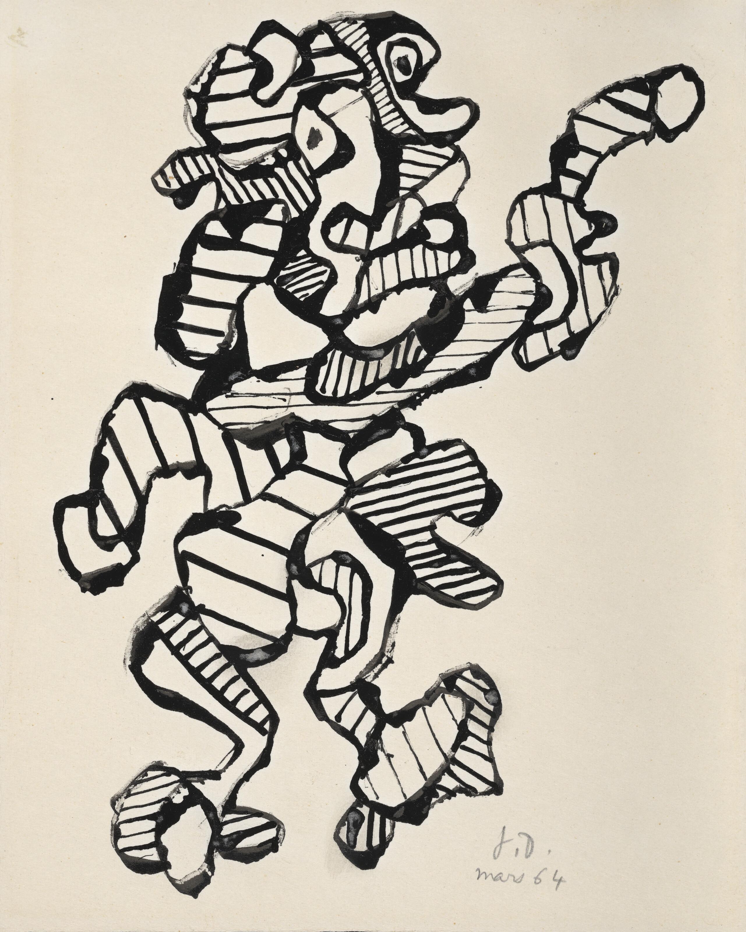 Jean Dubuffet - Personnage