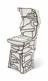 Jean Dubuffet - Petit Chaise I