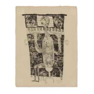 Jean Dubuffet - Pianiste (Webel 27)