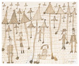 Jean Dubuffet - Pinède À  Cassis