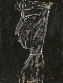 Jean Dubuffet - Portrait de Georges Limbour