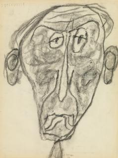 Jean Dubuffet - Portrait Of Jules Supervielle