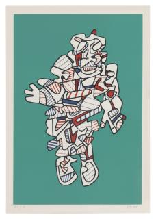 Jean Dubuffet - Protestator (Webel 1161)