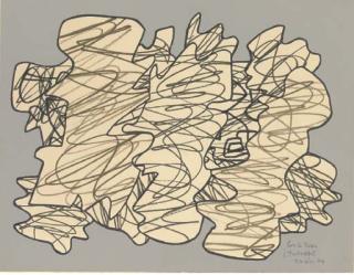 Jean Dubuffet - Recit (Webel 1185)