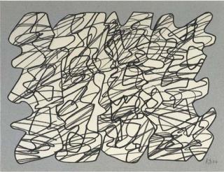 Jean Dubuffet - Recit Xviii