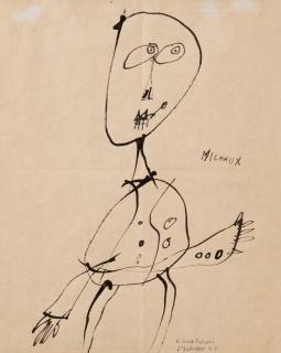 Jean Dubuffet - Sans Titre (Michaux)