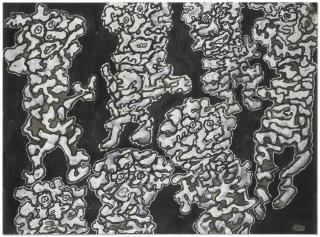 Jean Dubuffet - Sept Personnages