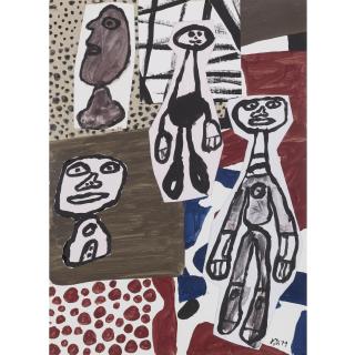 Jean Dubuffet - Sequence Xi