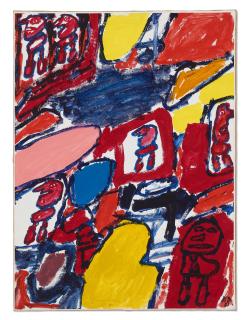 Jean Dubuffet - Site avec 6 personnages