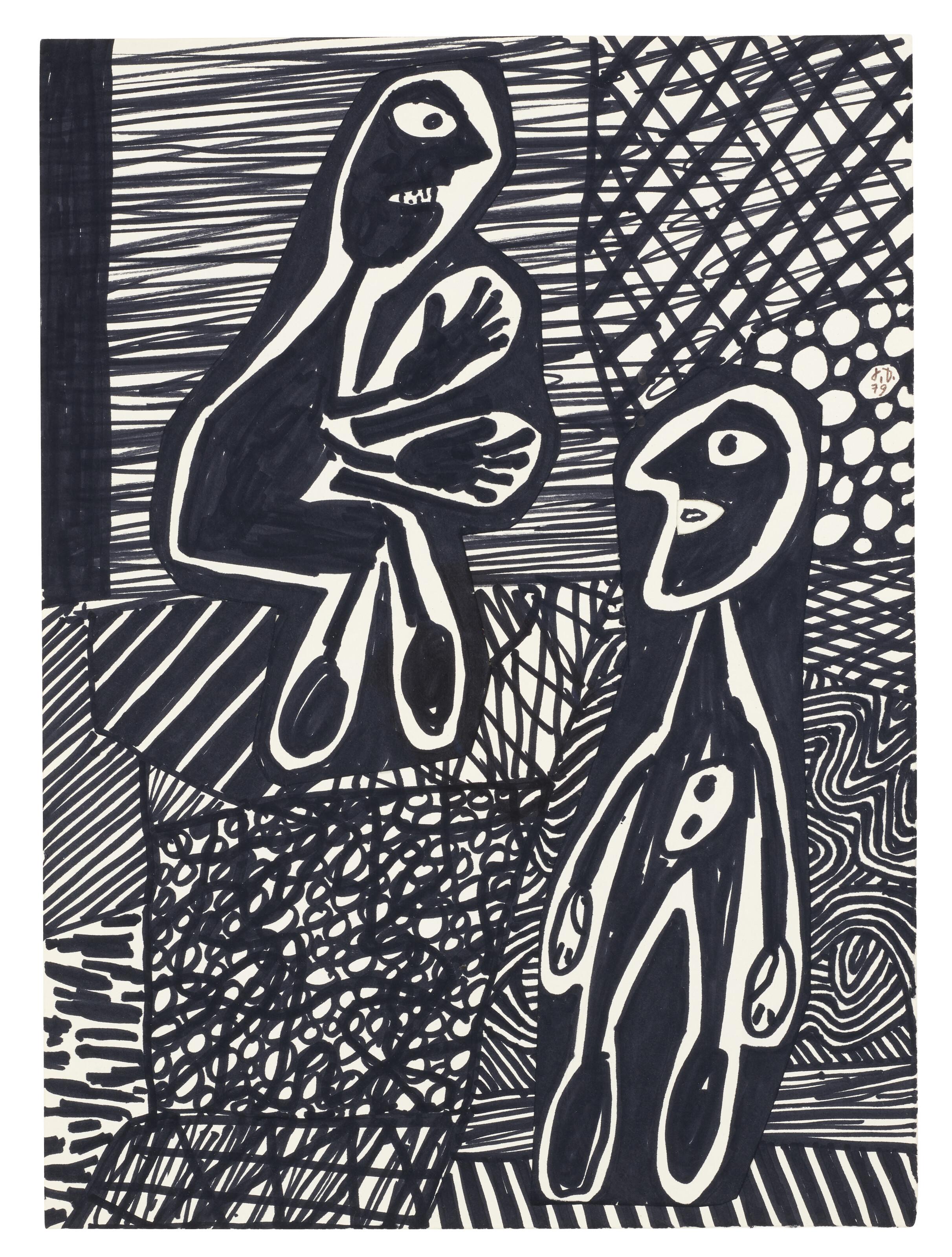 Jean Dubuffet - Situation CXXII