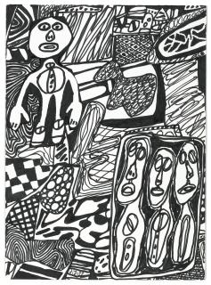Jean Dubuffet - Situation Lxvii