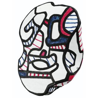 Jean Dubuffet - Tête D\'Homme (Masque De Théâtre Xx)