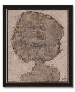 Jean Dubuffet - Tête en tache de moisissure