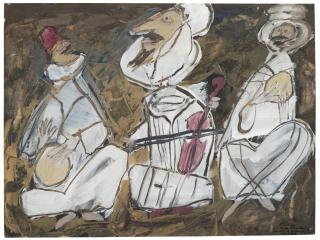 Jean Dubuffet - Three Musicians