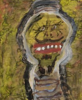 Jean Dubuffet - Untitled (Arabe Aux Dents Blanches)