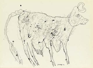 Jean Dubuffet - Vache