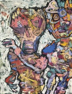 Jean Dubuffet -  Vieille Reine Et Courtisan