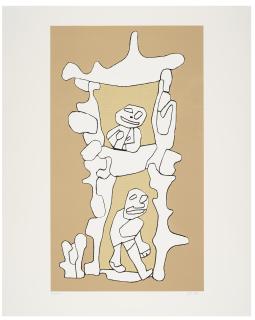 Jean Dubuffet - Villa Duplex, From Fables