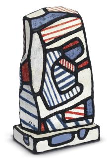 Jean Dubuffet - Visage (Tête d’homme)