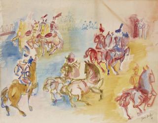 Jean Dufy - Au Cirque Medrano